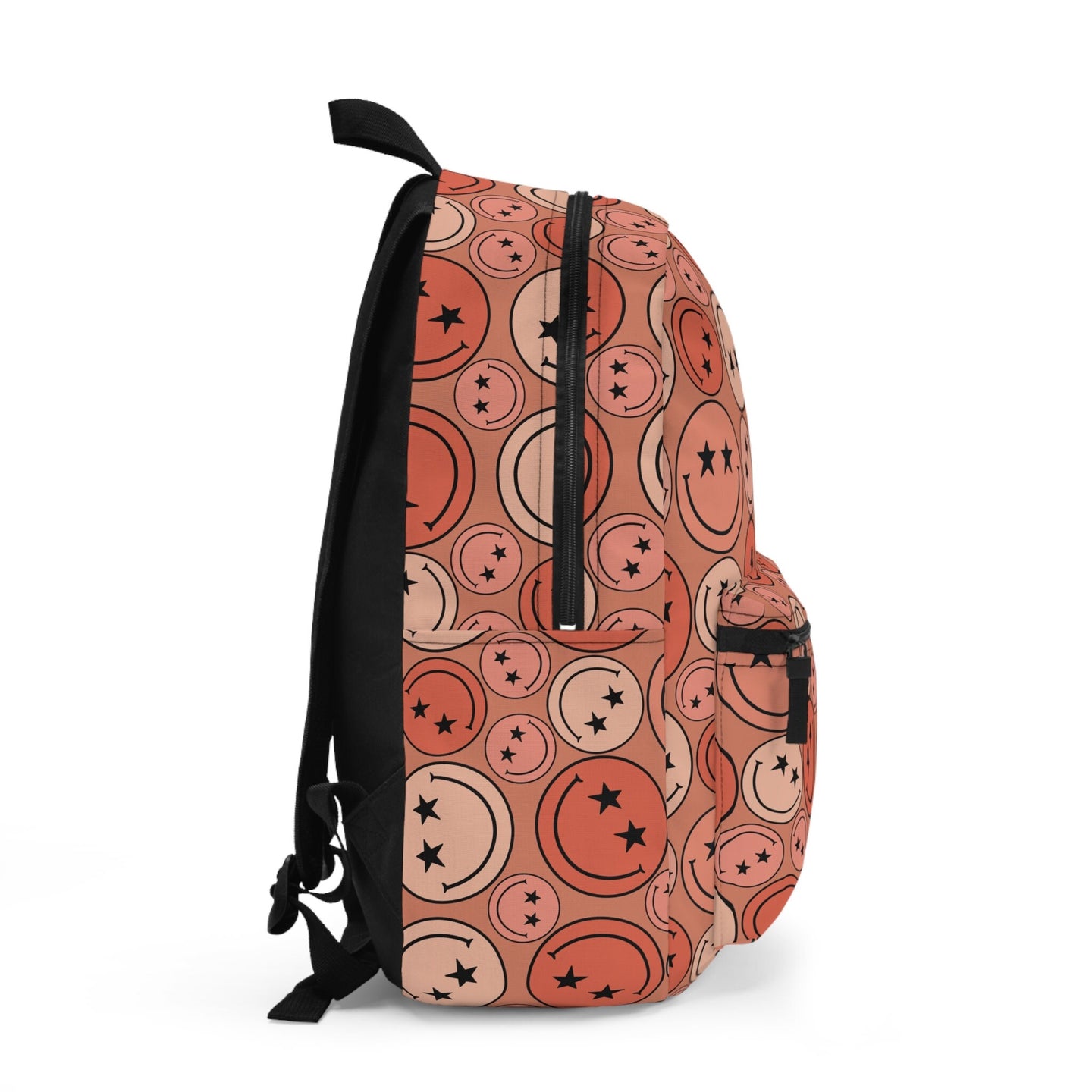 Personalized Backpack smiley face, Back to school unisex bag Kids toddler Backpack, Gifts for kids Girls boys Backpack, custom daycare bag
